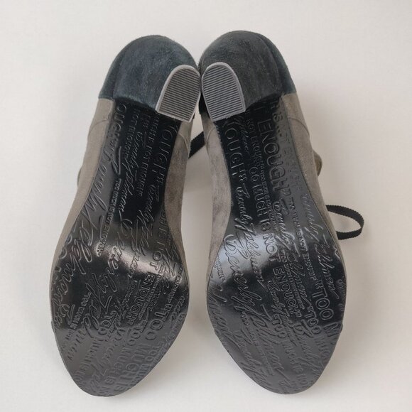 NWOT Beverly Feldman Best Suede Pump sz 7 - Picture 6 of 11